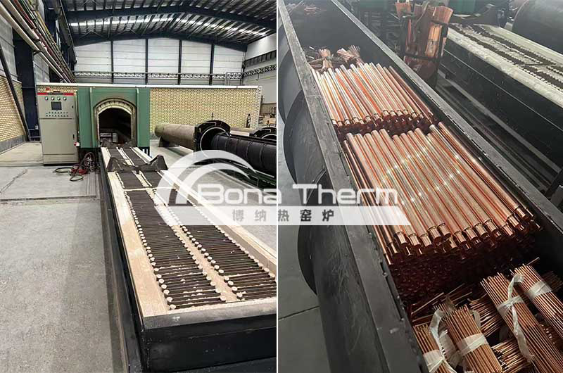 紫铜管专用退火炉